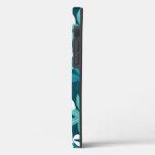 TIARE (BLAUWGROEN) Case-Mate iPhone CASE (Achterkant / Links)