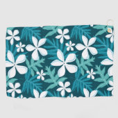 TIARE (BLAUWGROEN) GOLFHANDDOEK (Horizontaal)