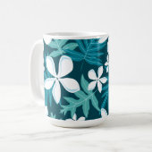 TIARE (BLAUWGROEN) KOFFIEMOK (Voorkant links)