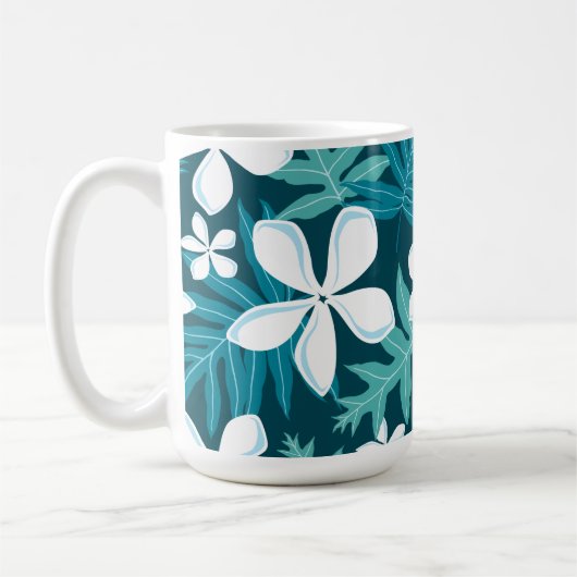 TIARE (BLAUWGROEN) KOFFIEMOK (Links)