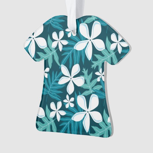 TIARE (BLAUWGROEN) ORNAMENT (voorkant)