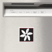 Tiare bloemenmagneet magneet (Insitu (Vaatwasser))
