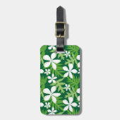 TIARE (GROEN) BAGAGELABEL (Voorkant verticaal)