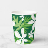 TIARE (GROEN) PAPIEREN BEKERS (Rechts)