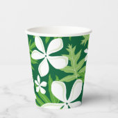 TIARE (GROEN) PAPIEREN BEKERS (Voorkant)