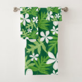 TIARE (GROENEN) BATH TOWEL SET BAD HANDDOEK (Insitu)