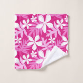 TIARE (HOT PINK) BAD HANDDOEK (Wasdoekje)