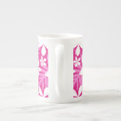 TIARE (HOT PINK) PORSELEIN KOP (Achterkant)