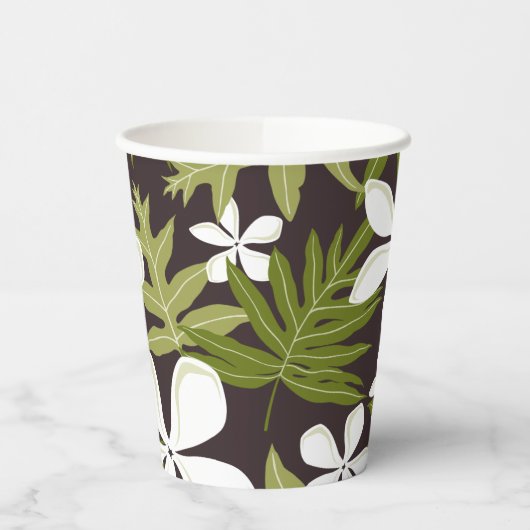 TIARE (OLIJFCOMBO) PAPIEREN BEKERS (Links)