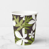 TIARE (OLIJFCOMBO) PAPIEREN BEKERS (Rechts)