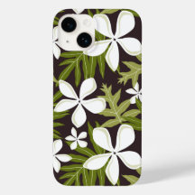 TIARE (OLIVE) Hoesje-Mate iPhone CASE