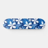 TIARE-PATROON IN BLAUW PERSOONLIJK SKATEBOARD (Horizontaal)