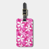 TIARE (PINK) BAGAGELABEL (Voorkant verticaal)