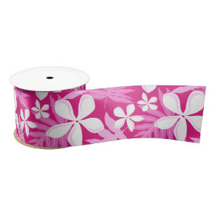 TIARE (PINK) SATIN RIBBON SATIJNEN LINT