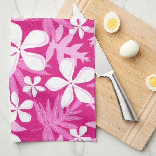 TIARE (PINK) THEEDOEK (Quarter Fold)