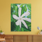 Tiare Tahiti Canvas Afdruk (Insitu (Woonkamer))