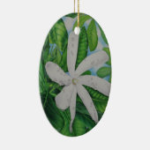 Tiare Tahiti Keramisch Ornament (Rechts)