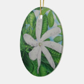 Tiare Tahiti Keramisch Ornament (Links)