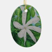 Tiare Tahiti Keramisch Ornament (Achterkant)