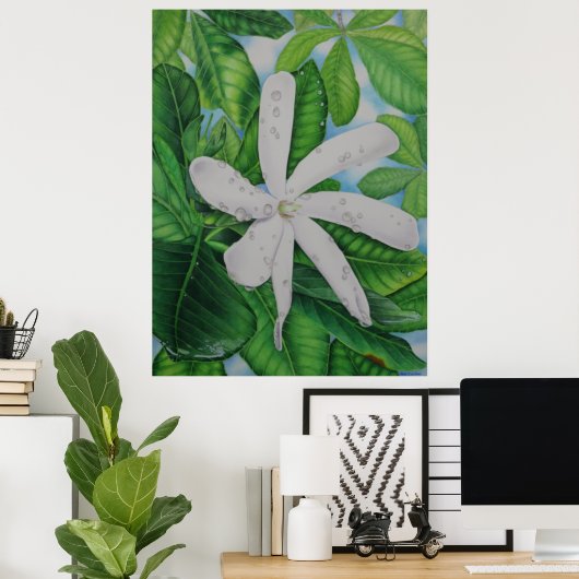 Tiare Tahiti Poster (Thuiskantoor)