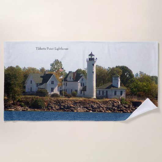 Tibbetts Point Lighthouse-badhanddoek Strandlaken (Voorkant)