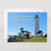 Tibbetts Point Lighthouse, Briefkaart van New York (Voorkant / Achterkant)