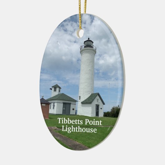 Tibbetts Point Lighthouse Keramisch Ornament (Links)