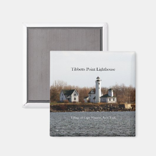 Tibbetts Point Lighthouse magnet (Voorkant / Achterkant)