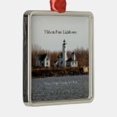 Tibbetts Point Lighthouse Metalen Ornament (Rechts)