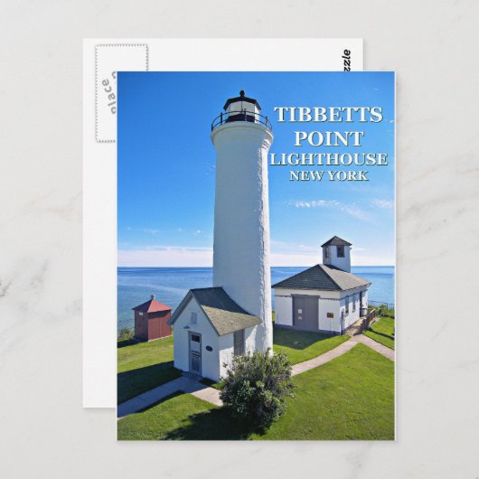 Tibbetts Point Lighthouse, New York Briefkaart (Voorkant / Achterkant)
