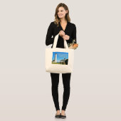 Tibbetts Point Lighthouse, New York Grote Tote Bag (Voorkant (model))