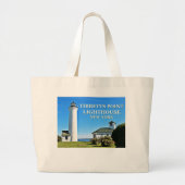 Tibbetts Point Lighthouse, New York Grote Tote Bag (Voorkant)