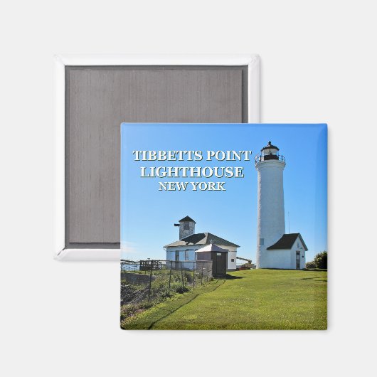 Tibbetts Point Lighthouse, New York Magneet (Voorkant / Achterkant)