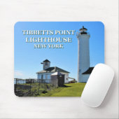 Tibbetts Point Lighthouse, New York Mousepad Muismat (Met muis)