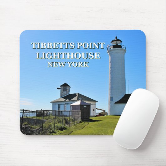 Tibbetts Point Lighthouse, New York Mousepad Muismat (Met muis)