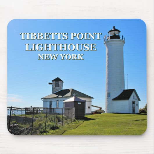 Tibbetts Point Lighthouse, New York Mousepad Muismat (Voorkant)