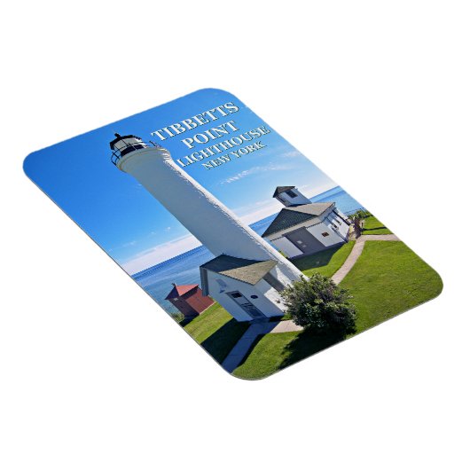 Tibbetts Point Lighthouse, New York Photo Magnet Magneet (Rechterzijde)
