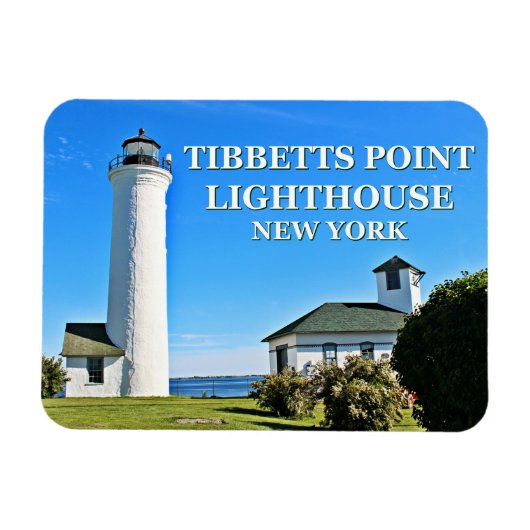 Tibbetts Point Lighthouse, New York Photo Magnet Magneet (Horizontaal)