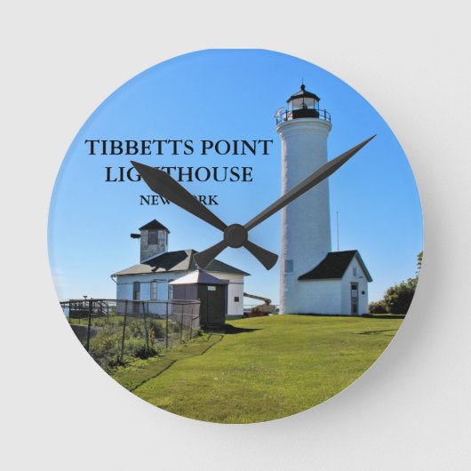 Tibbetts Point Lighthouse, New York  Ronde Klok (Voorkant)