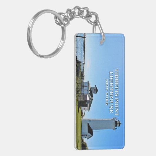 Tibbetts Point Lighthouse, New York Sleutelhanger (Voorkant Links)