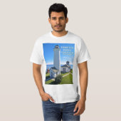 Tibbetts Point Lighthouse, New York T-shirt (Voorkant volledig)