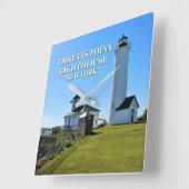 Tibbetts Point Lighthouse, New York Vierkante Klok (Hoek)