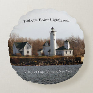 Tibbetts Point Lighthouse ronde kussen