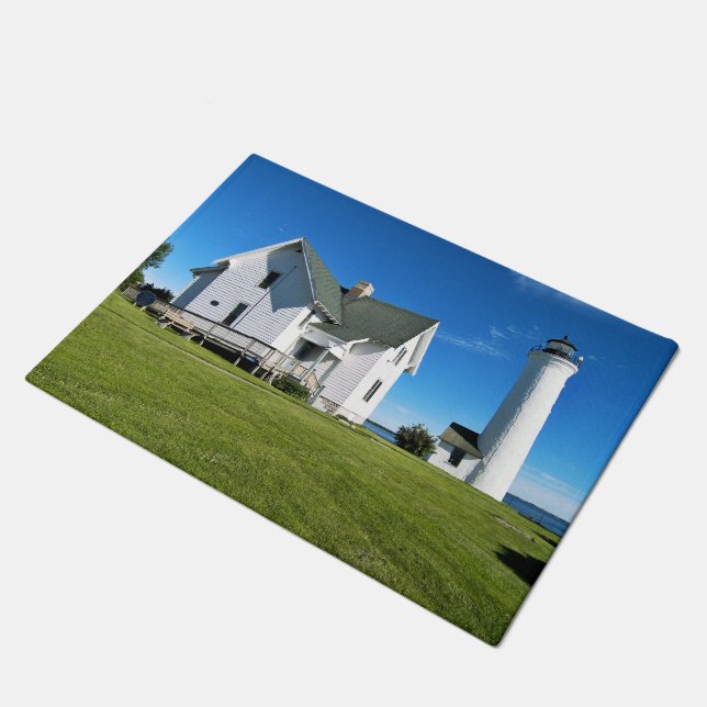 Tibbetts Point Vuurtoren, New York Door Mat (Schuin)