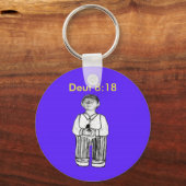 Tibbs Omalay Deuteronomy 8:18 Sleutelhanger (Voorkant)