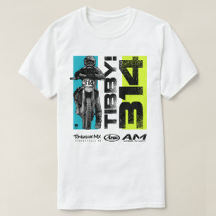 Tibby 314 MX Motocross motorfiets Dirt Bike T-shirt