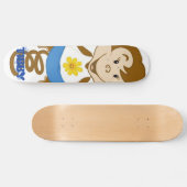 Tibby Blauw Skateboard (Horizontaal)