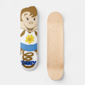 Tibby Blauw Skateboard (Voorkant)
