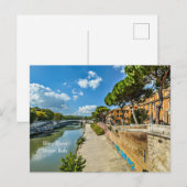 Tiber River, Rome, Italië Briefkaart (Voorkant / Achterkant)