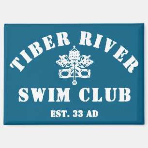 Tiber River Swim Club koelkastmagneet Magneet